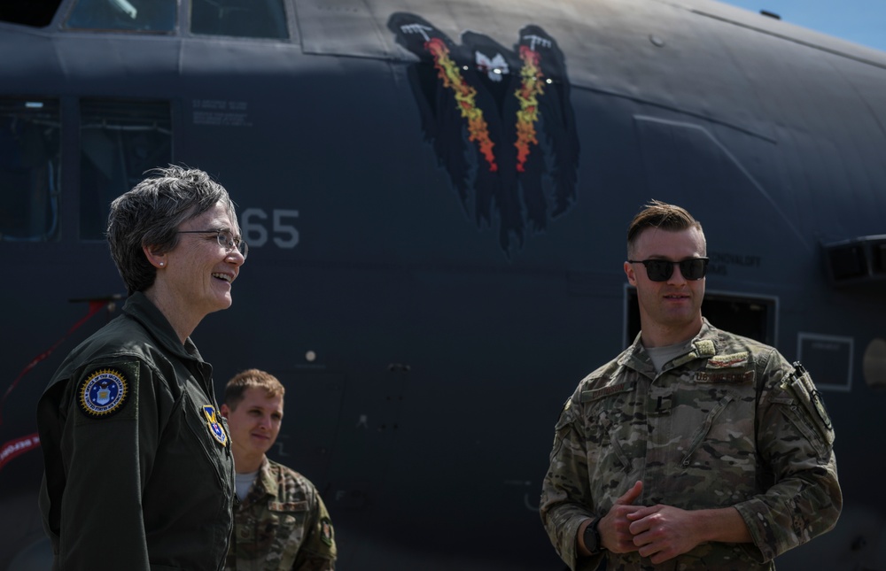 SECAF visits Hurlburt Field