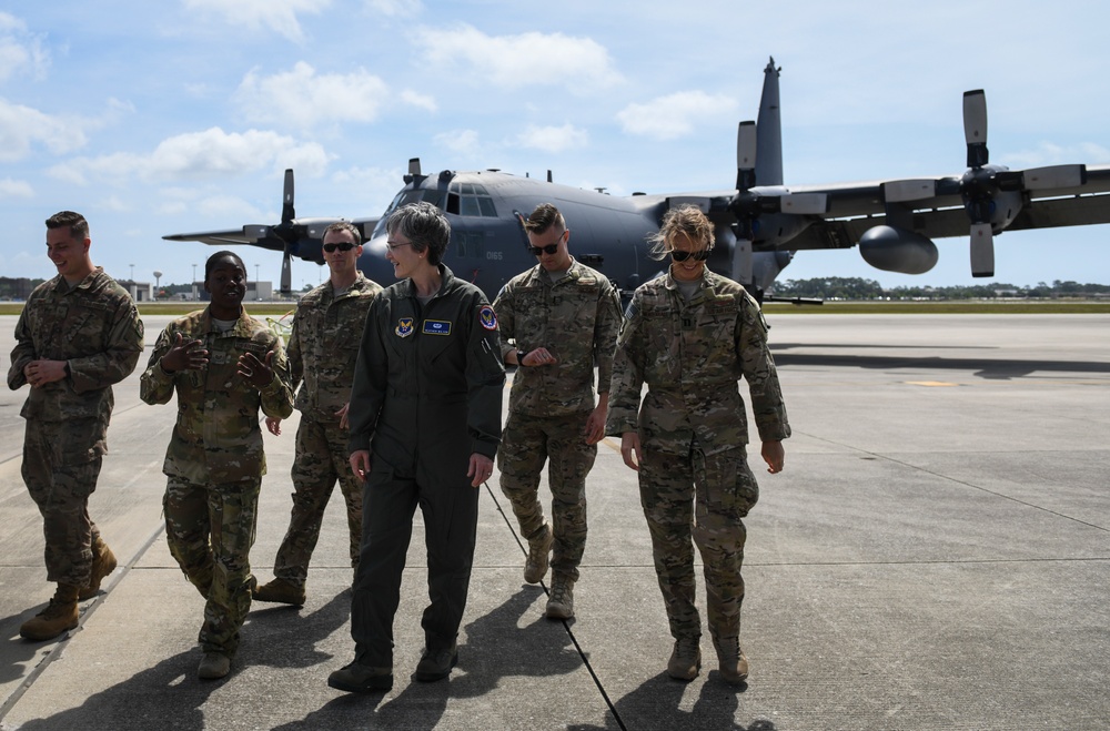 SECAF visits Hurlburt Field