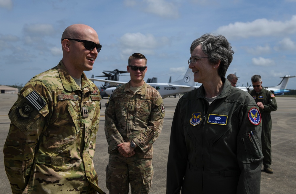 SECAF visits Hurlburt Field