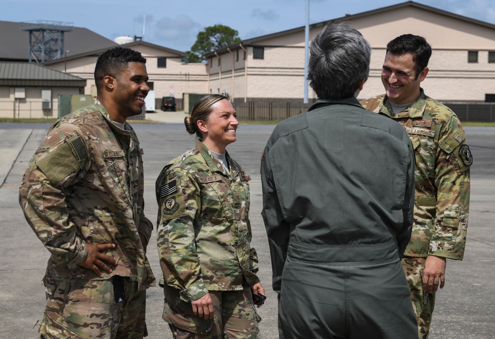 SECAF visits Hurlburt Field