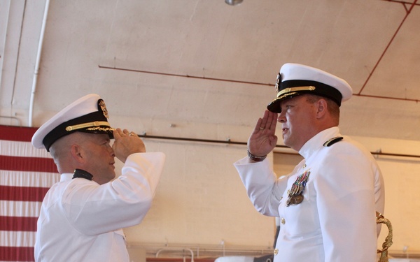 Premier Navy squadron receives new leadership, thanks outgoing commander