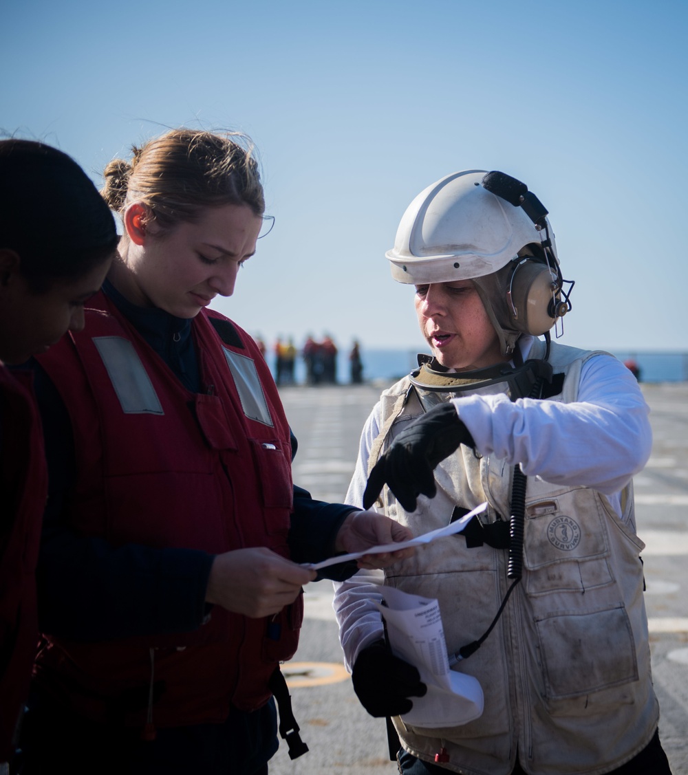 Sailor Searches For FOD