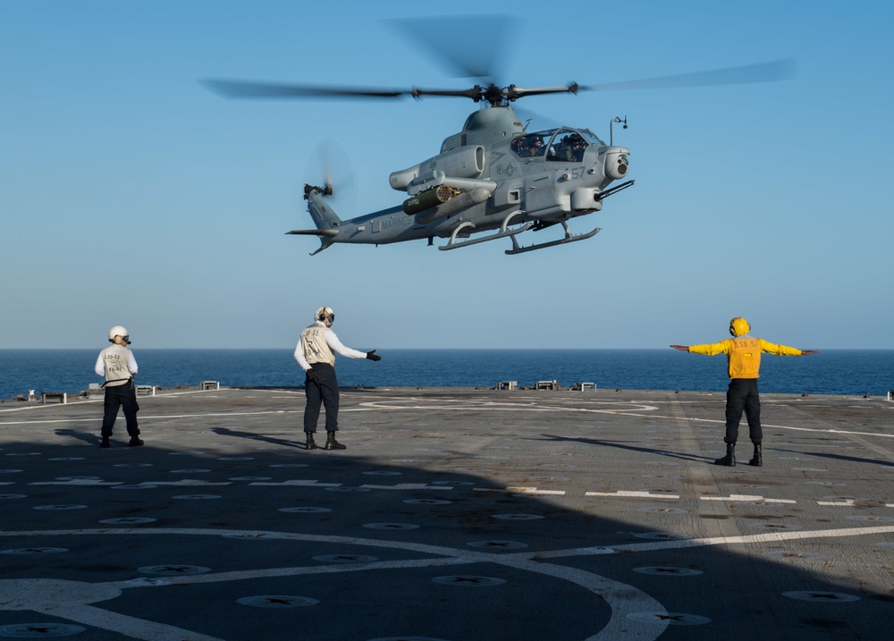 USS Pearl Harbor Conducts Flight Operations