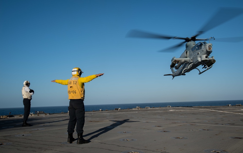 USS Pearl Harbor Conducts Flight Operations