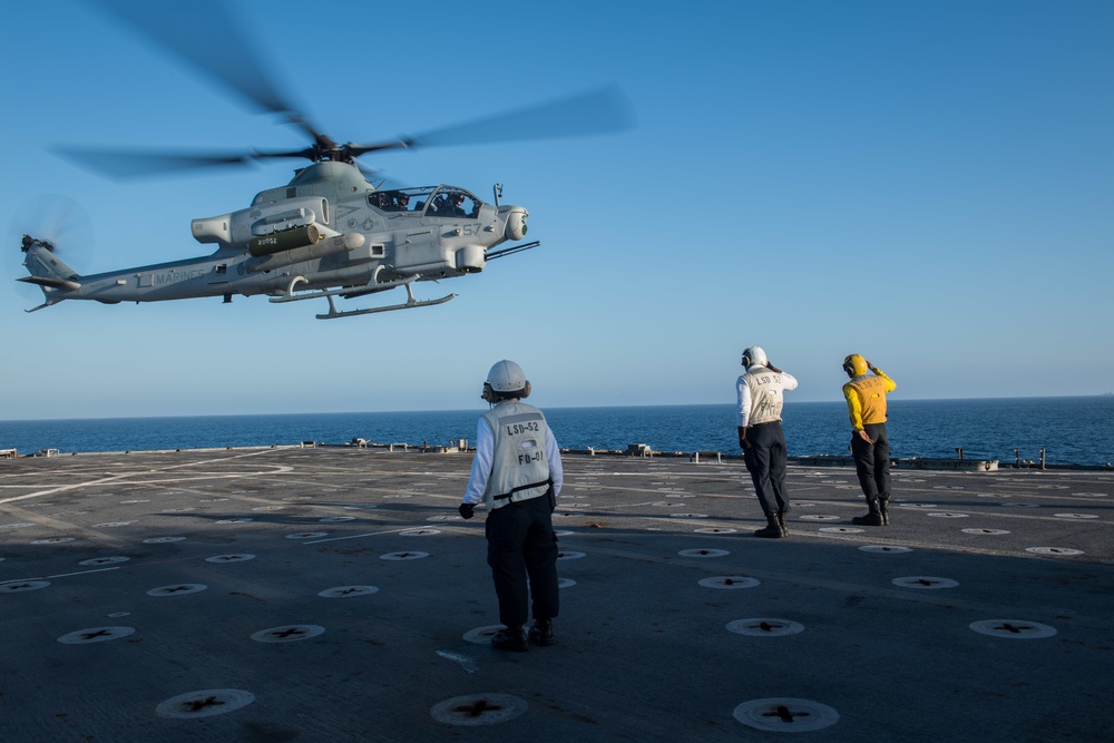 USS Pearl Harbor Conducts Flight Operations