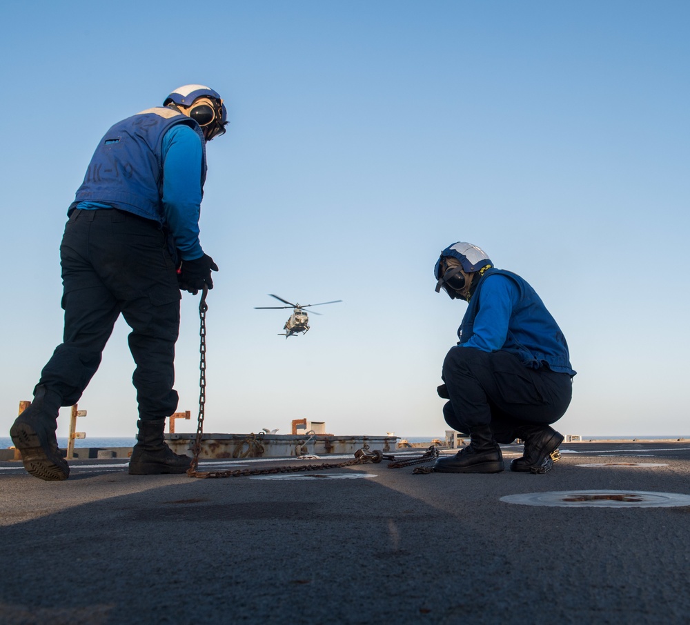 USS Pearl Harbor Conducts Flight Operations