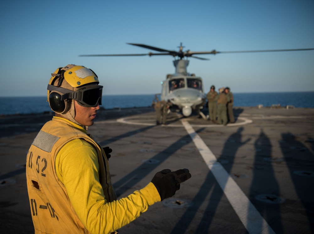 USS Pearl Harbor Conducts Flight Operations