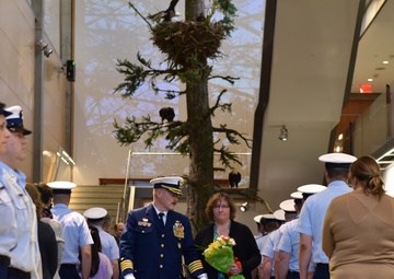 Coast Guard Sector Juneau change of command ceremony, 2018