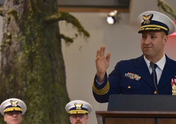 Coast Guard Sector Juneau change of command ceremony, 2018