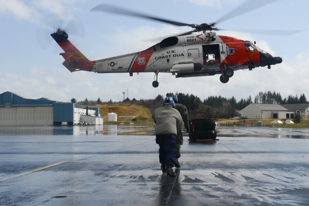 Air Station Kodiak conducts external load operations in Kodiak, Alaska