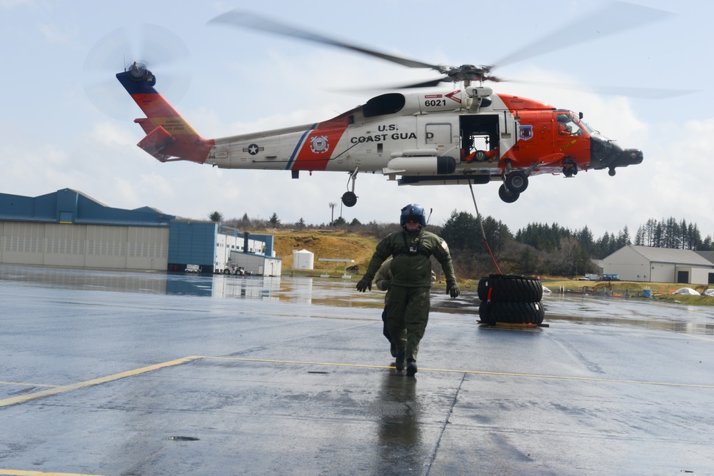 Air Station Kodiak conducts external load operations in Kodiak, Alaska