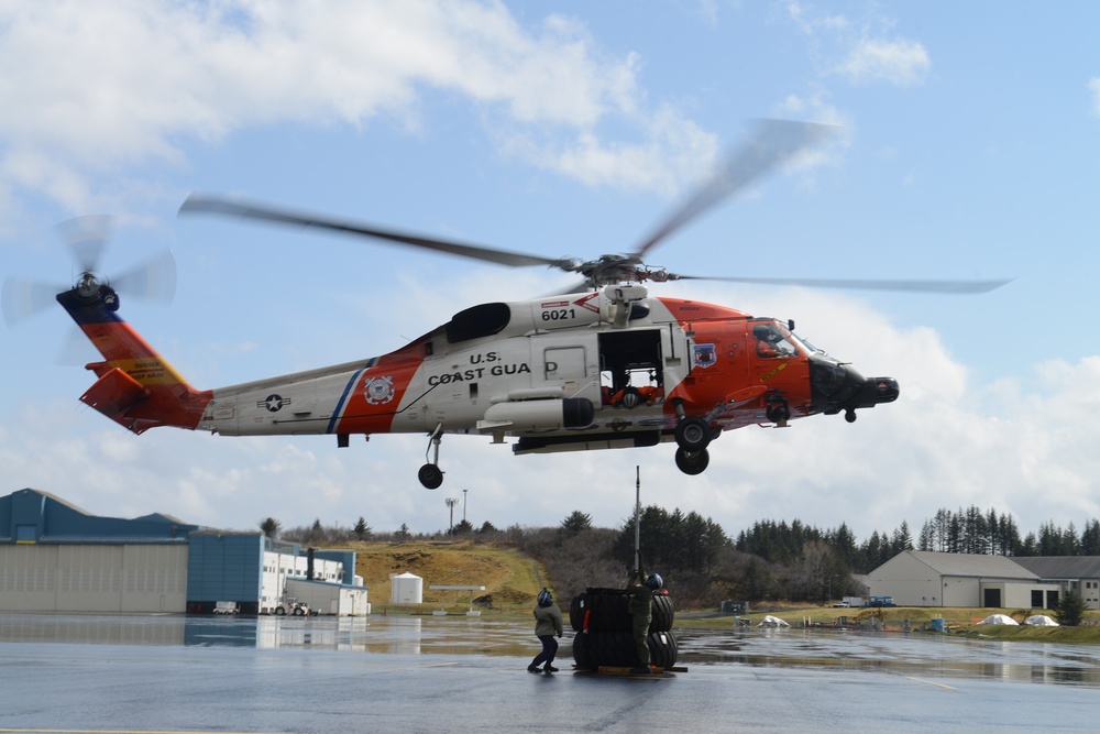 Air Station Kodiak conducts external load operations in Kodiak, Alaska