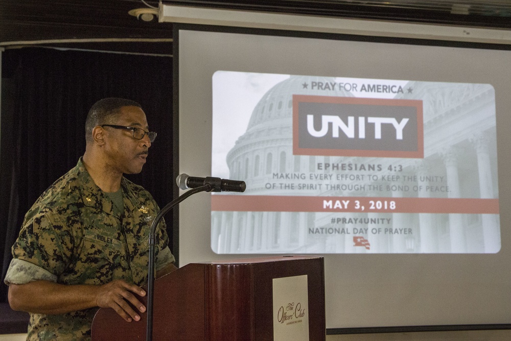 MCBH chaplains hosts first National Day of Prayer aboard the MCBH
