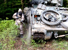 Tactical decontamination saves time