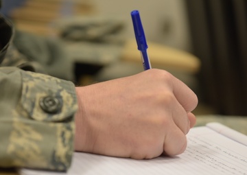 911th AW Airmen hone bullet writing skills