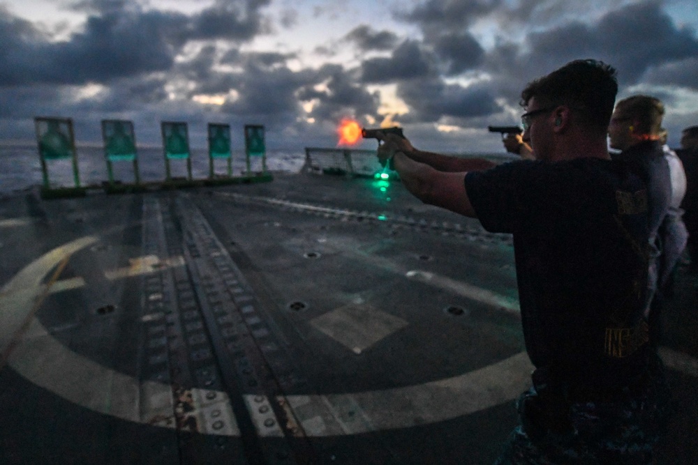 USS Halsey deployment