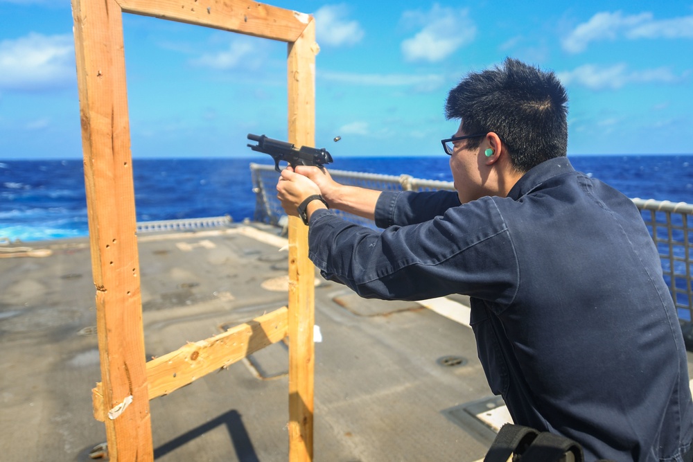 USS Halsey deployment