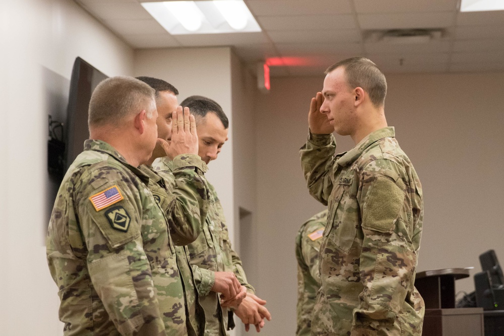 WVARNG welcomes newest Soldiers in battle hand-off ceremony