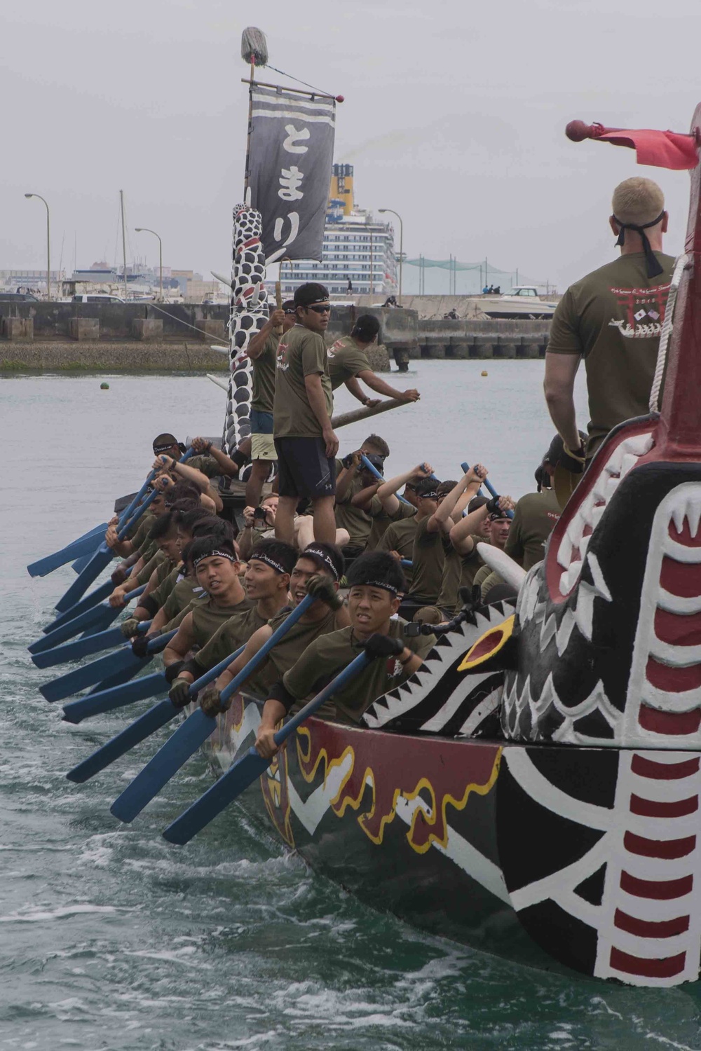 Heart of the Dragon - JGSDF and U.S. Marines team up, conquer Naha Dragon Boat Races