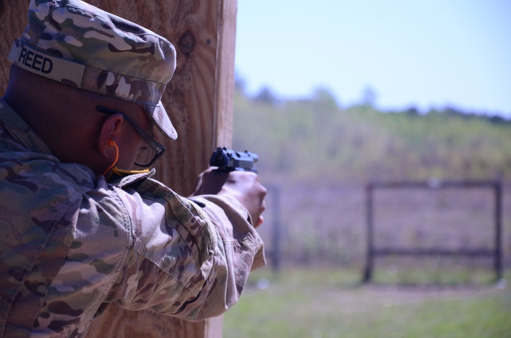 183rd RTI trains MP students on marksmanship