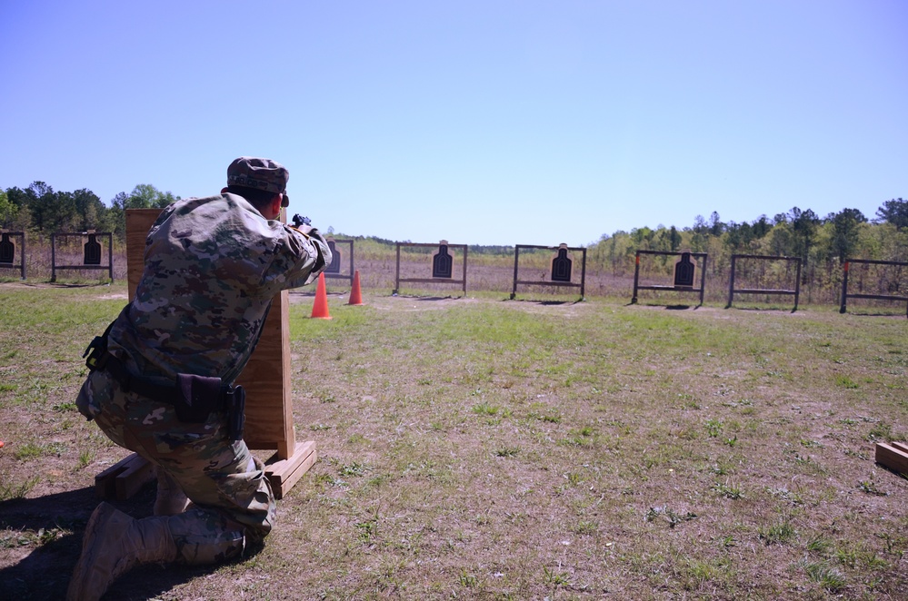 183rd RTI trains MP students on marksmanship