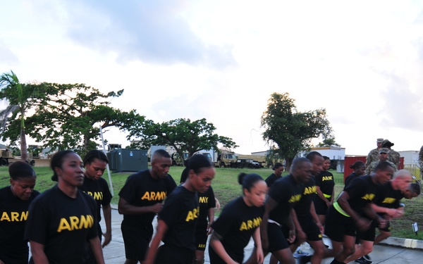 VING personnel max out on APFT