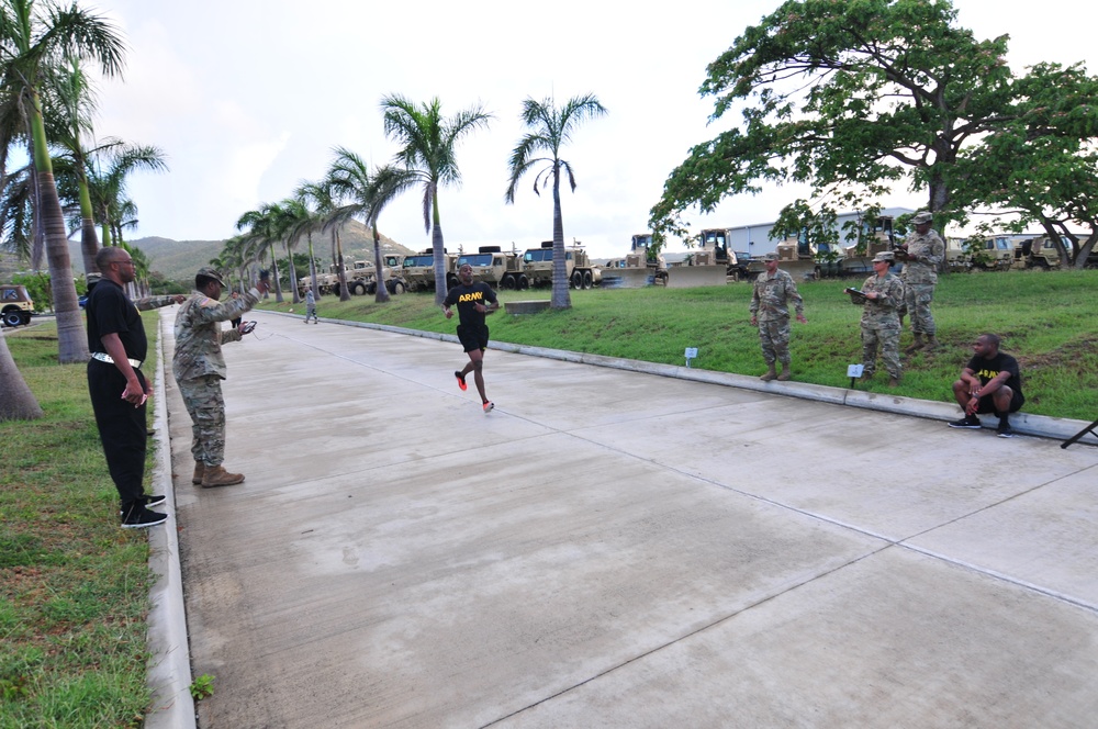 VING personnel max out on APFT