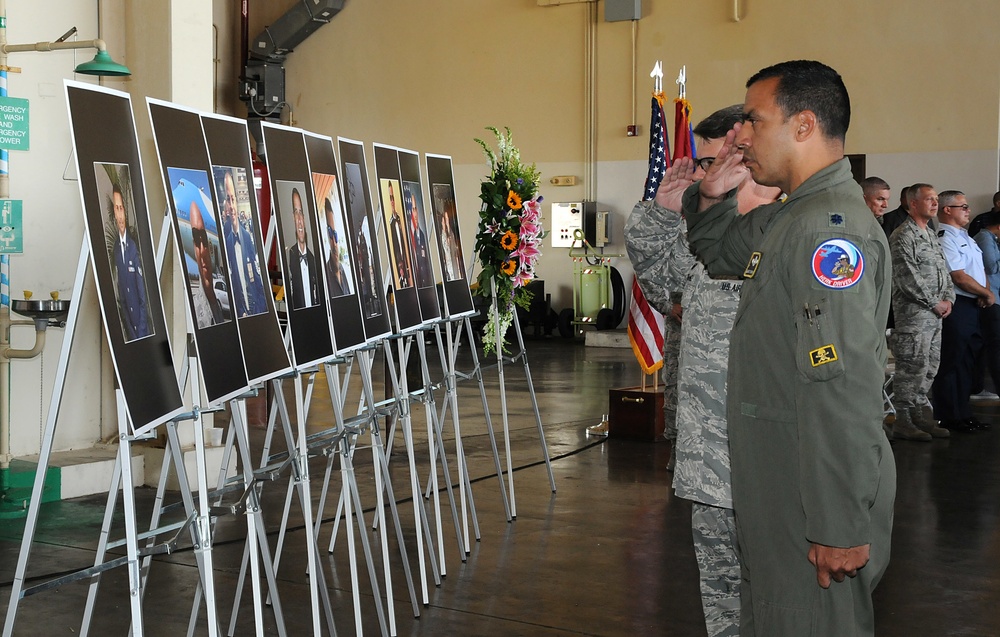 Puerto Rico National Guard conducts remembrance services for fallen Airmen