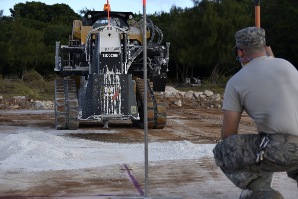Paving the way: Engineers complete a Combined Rapid Airfield Damage Repair exercise on Guam