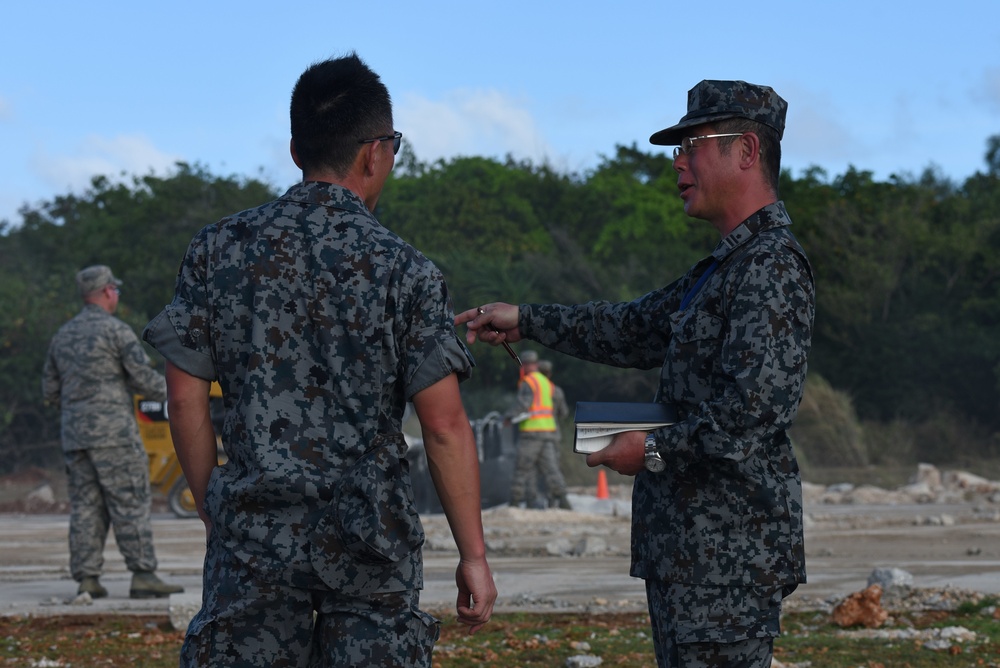 Paving the way: Engineers complete a Combined Rapid Airfield Damage Repair exercise on Guam