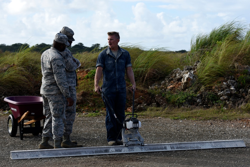 Paving the way: Engineers complete a Combined Rapid Airfield Damage Repair exercise on Guam
