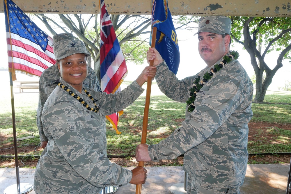 154th SFS recieves new command