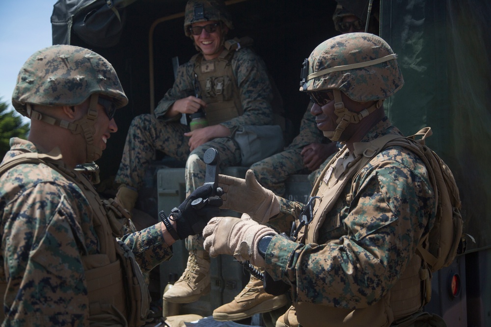 3rd Battalion 12th Marine Regiment fires final rounds during ARTP 18-1