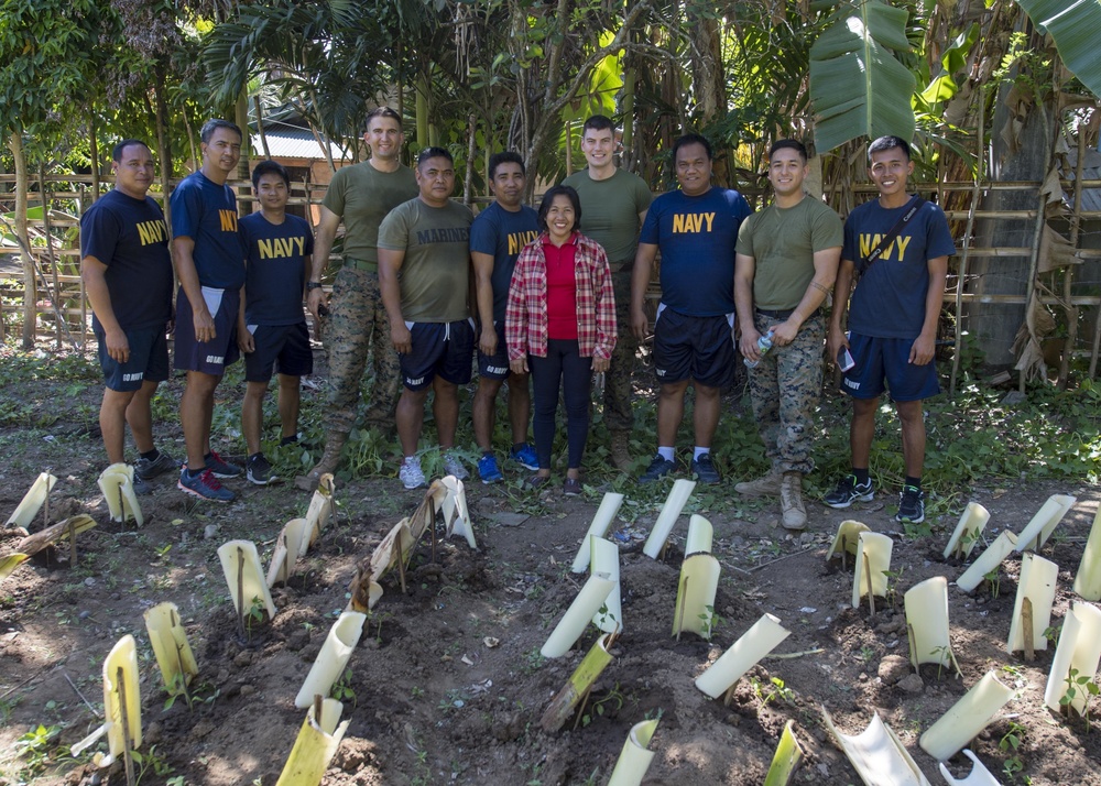 Balikatan 18: Seabees Luga Elementary School Civic Action Program