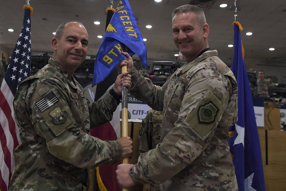 9th AETF-L change of command