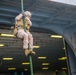MEU Marines practice fast-roping aboard Iwo Jima