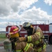 Fire fighter exercise 424th Air Base Squadron