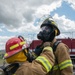 Fire fighter exercise 424th Air Base Squadron