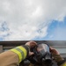 Fire fighter exercise 424th Air Base Squadron