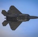 F-22 Demo Team flies at Power in the Pines