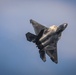 F-22 Demo Team flies at Power in the Pines