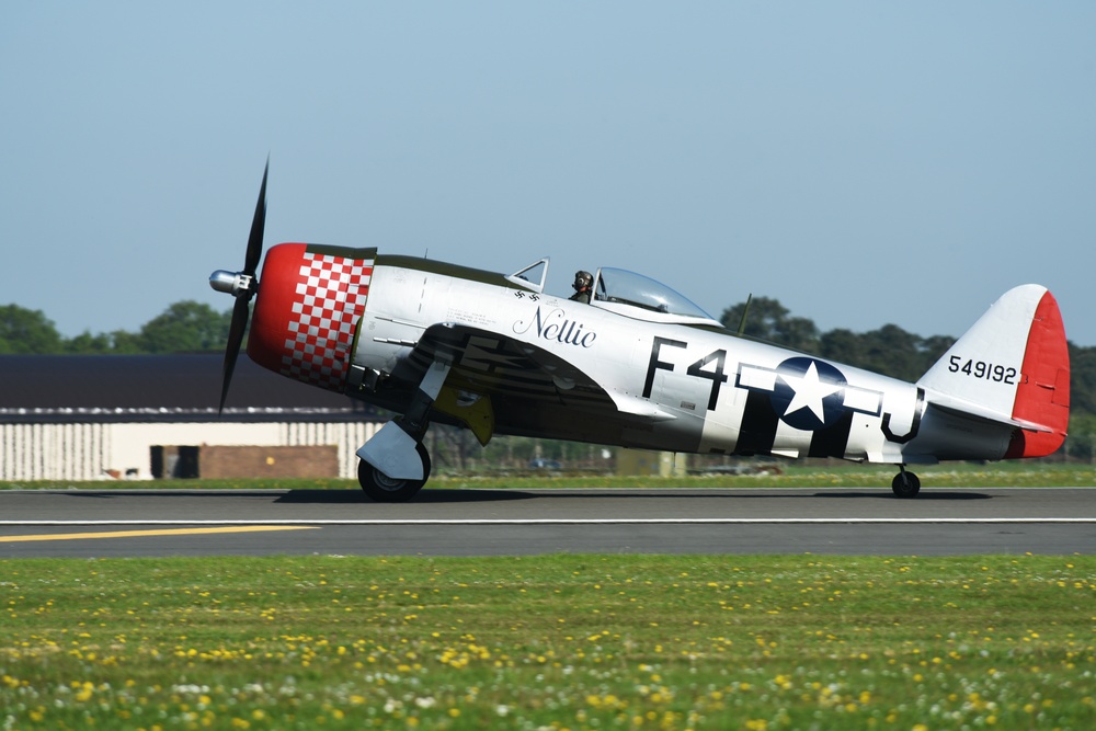 492nd FS hosts P-47 heritage day