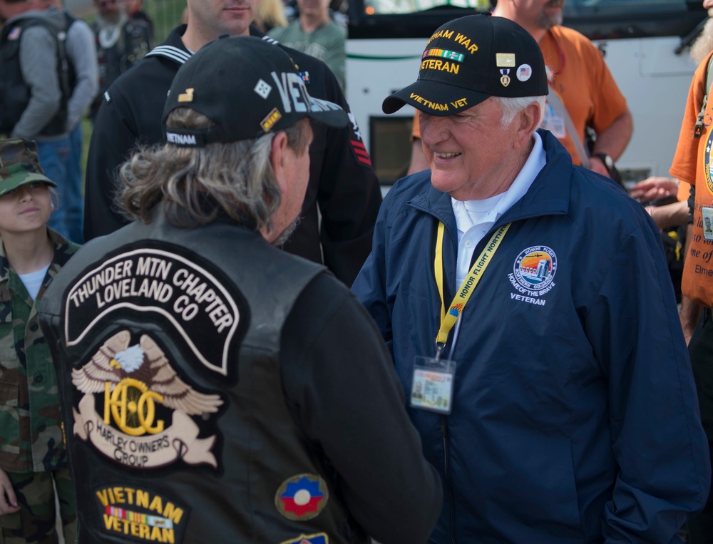 Veterans celebrated with honor flight