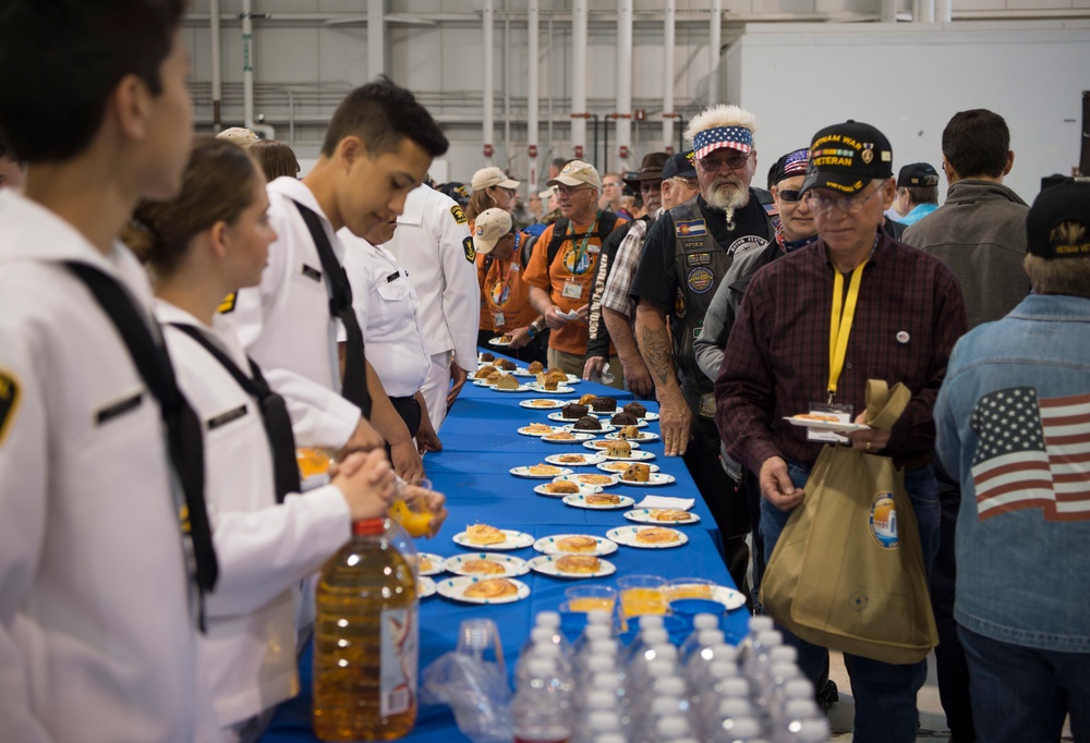 Veterans celebrated with honor flight