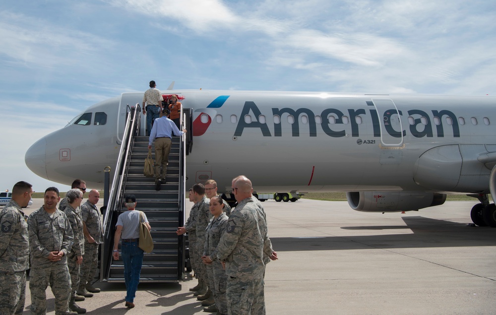 Veterans celebrated with honor flight