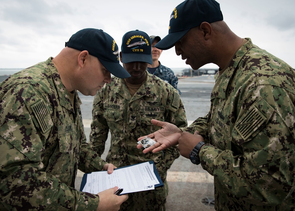 IC1 Clark Reenlistment
