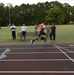 Airmen undergo an official physical fitness assessment