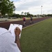 Airmen undergo an official physical fitness assessment
