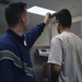 Airmen undergo an official physical fitness assessment