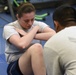 Airmen undergo an official physical fitness assessment
